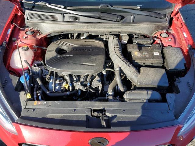 3KPF44AC3ME329108 - 2021 KIA FORTE GT RED photo 11