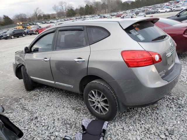 JN8AS5MT3DW025952 - 2013 NISSAN ROGUE S GRAY photo 2