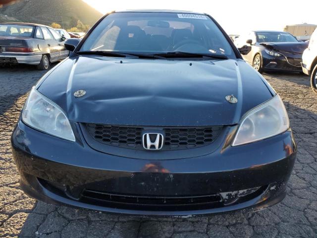 1HGEM22954L030294 - 2004 HONDA CIVIC EX BLACK photo 5