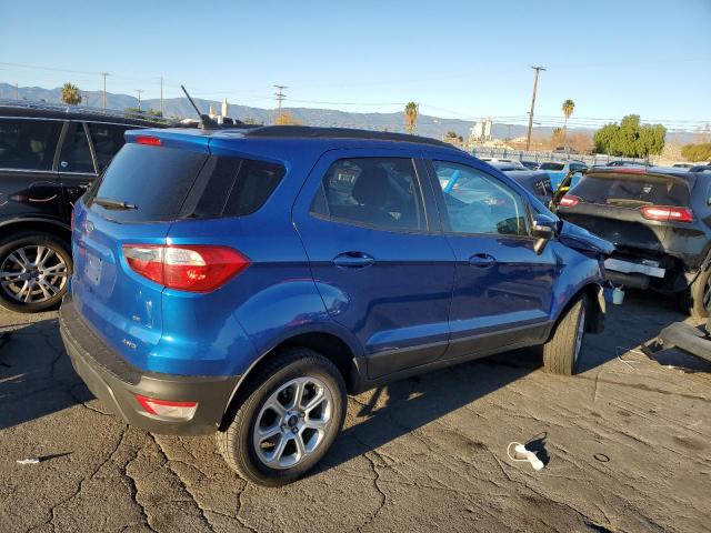 MAJ6S3GLXLC362030 - 2020 FORD ECOSPORT SE BLUE photo 3