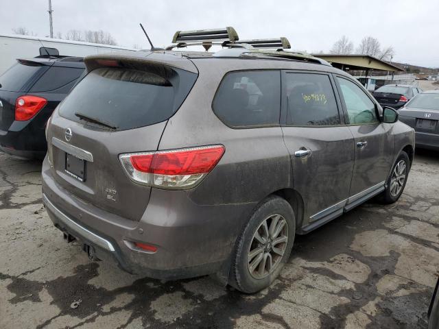 5N1AR2MM2EC704351 - 2014 NISSAN PATHFINDER S Մոխրագույն լուսանկար 3