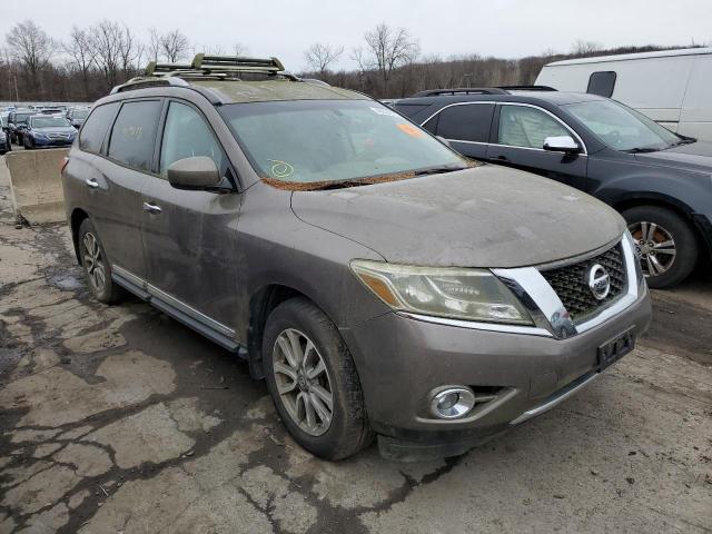 5N1AR2MM2EC704351 - 2014 NISSAN PATHFINDER S Մոխրագույն լուսանկար 4