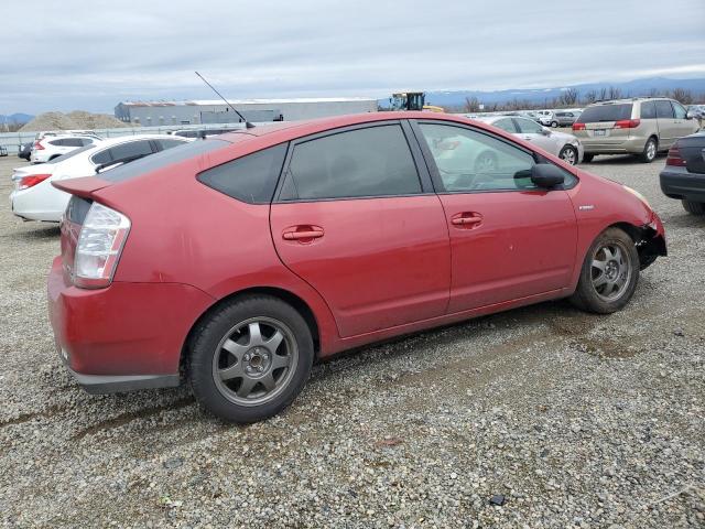 JTDKB20U273282068 - 2007 TOYOTA PRIUS RED photo 3