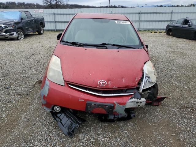 JTDKB20U273282068 - 2007 TOYOTA PRIUS RED photo 5