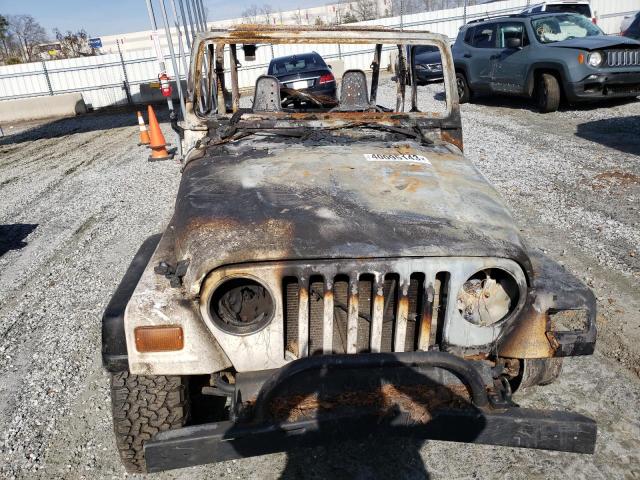 1J4FY19S5XP475846 - 1999 JEEP WRANGLER / SPORT BURN photo 5