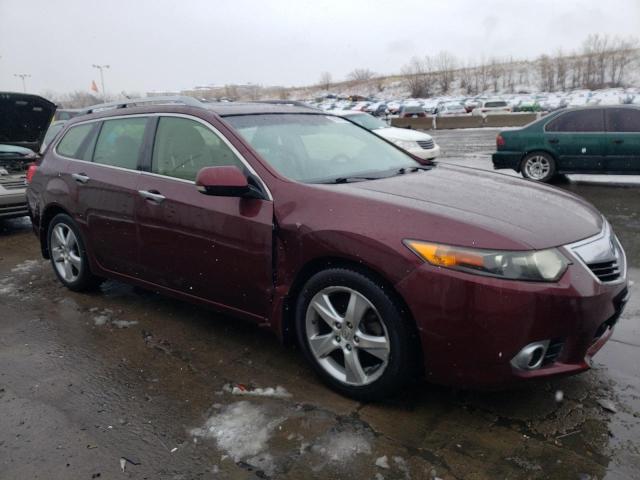 JH4CW2H61CC003295 - 2012 ACURA TSX TECH BURGUNDY photo 4