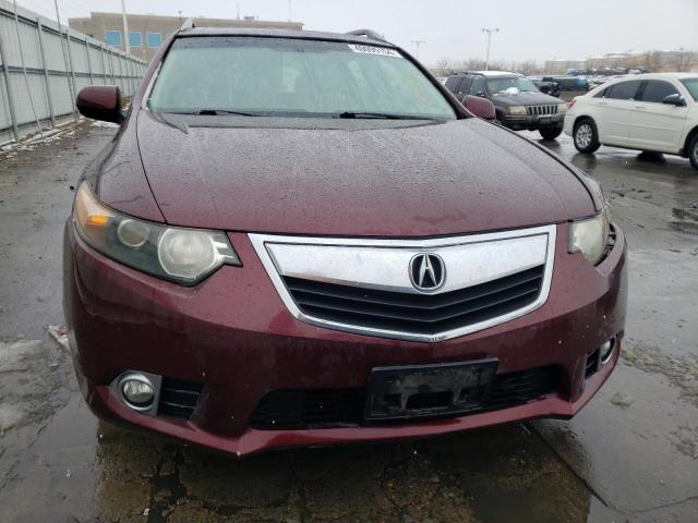 JH4CW2H61CC003295 - 2012 ACURA TSX TECH BURGUNDY photo 5