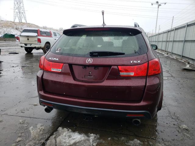 JH4CW2H61CC003295 - 2012 ACURA TSX TECH BURGUNDY photo 6