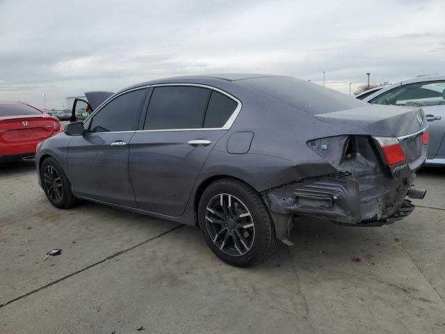 1HGCR2F78EA206494 - 2014 HONDA ACCORD EX GRAY photo 2