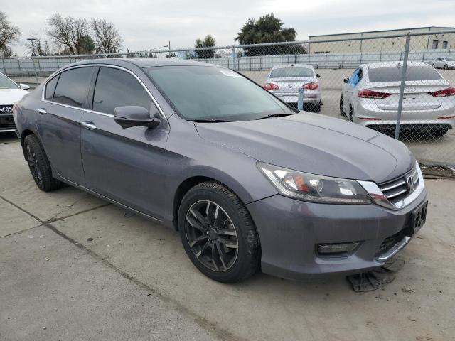 1HGCR2F78EA206494 - 2014 HONDA ACCORD EX GRAY photo 4