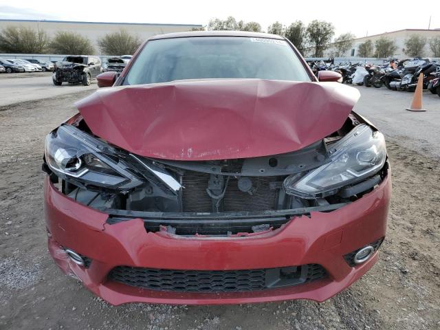 3N1AB7AP0KY205087 - 2019 NISSAN SENTRA S MAROON photo 5