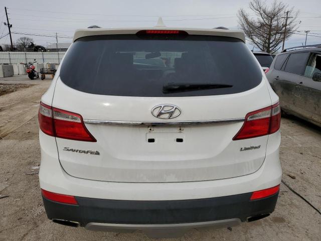 KM8SR4HF3DU017349 - 2013 HYUNDAI SANTA FE LIMITED WHITE photo 6