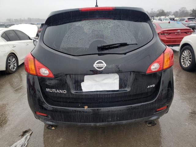 JN8AZ1MW6AW131936 - 2010 NISSAN MURANO S BLACK photo 6