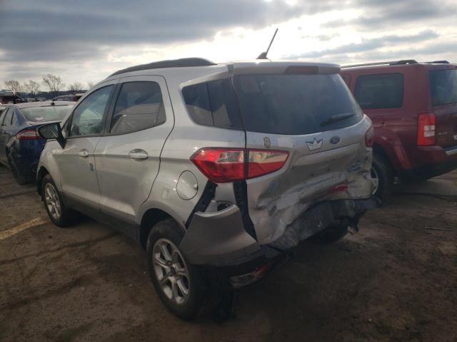 MAJ6S3GL3LC391840 - 2020 FORD ECOSPORT SE Argent photo 2