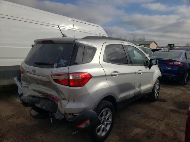 MAJ6S3GL3LC391840 - 2020 FORD ECOSPORT SE Argent photo 3
