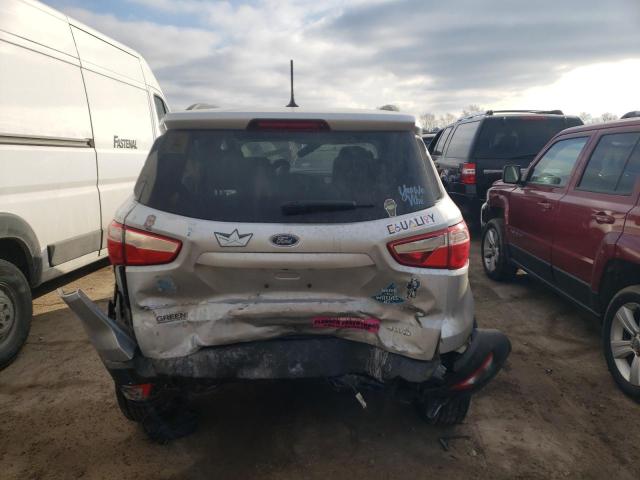 MAJ6S3GL3LC391840 - 2020 FORD ECOSPORT SE SILVER photo 6