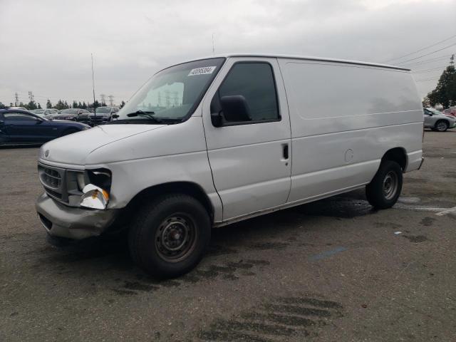 1FTRE14232HA25487 - 2002 FORD ECONOLINE E150 VAN WHITE photo 1