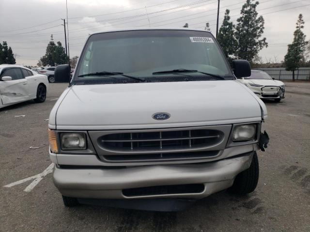 1FTRE14232HA25487 - 2002 FORD ECONOLINE E150 VAN WHITE photo 5