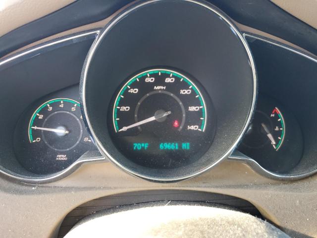 1G1ZE5E02CF267973 - 2012 CHEVROLET MALIBU LTZ წითელი ფოტო 9