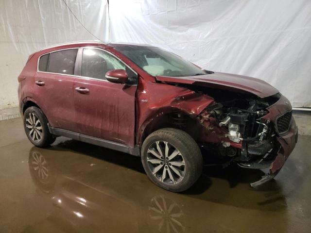 KNDPNCAC9K7571829 - 2019 KIA SPORTAGE EX RED photo 4