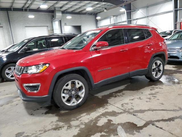 3C4NJCCB8KT662772 - 2019 JEEP COMPASS LIMITED RED photo 1