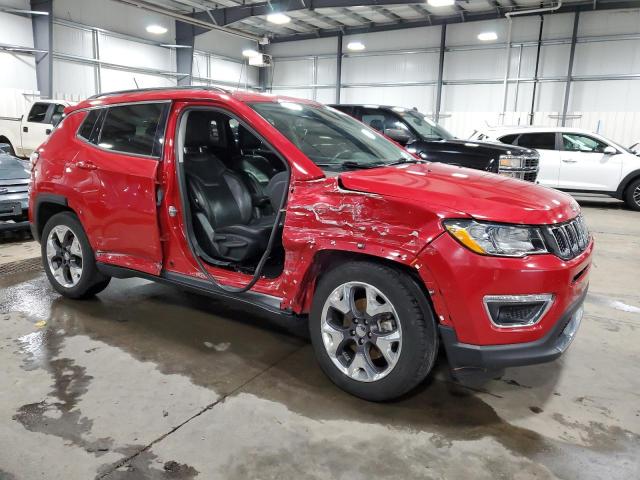 3C4NJCCB8KT662772 - 2019 JEEP COMPASS LIMITED RED photo 4