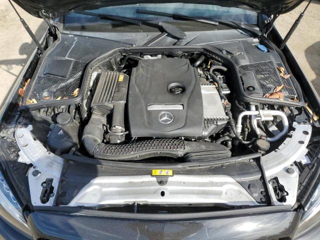 55SWF4JB4JU243537 - 2018 MERCEDES-BENZ C 300 BLACK photo 11