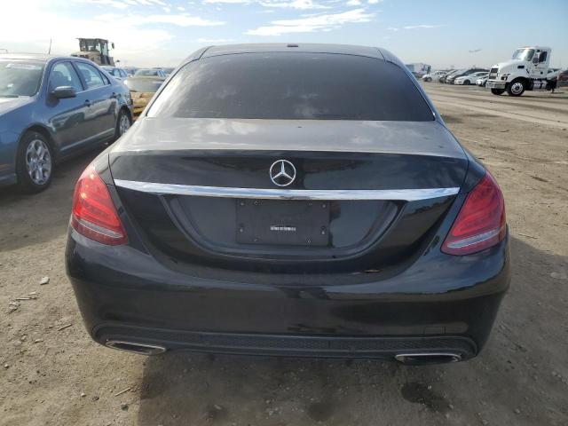 55SWF4JB4JU243537 - 2018 MERCEDES-BENZ C 300 BLACK photo 6