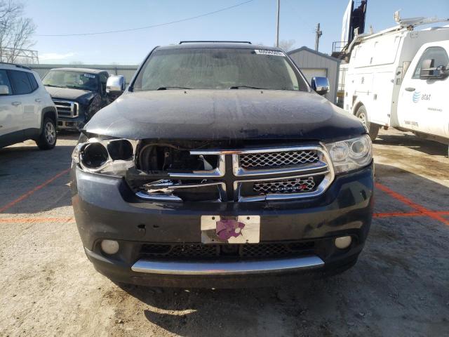 1C4RDJEG2DC660617 - 2013 DODGE DURANGO CITADEL BLACK photo 5