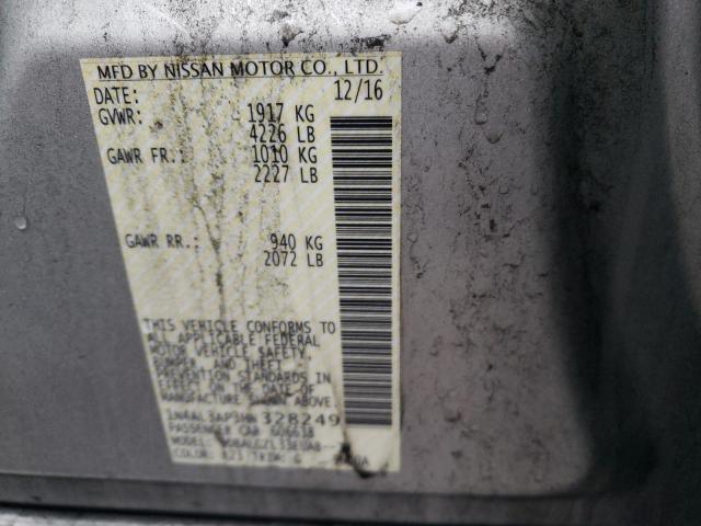 1N4AL3AP3HN328249 - 2017 NISSAN ALTIMA 2.5 SILVER photo 12