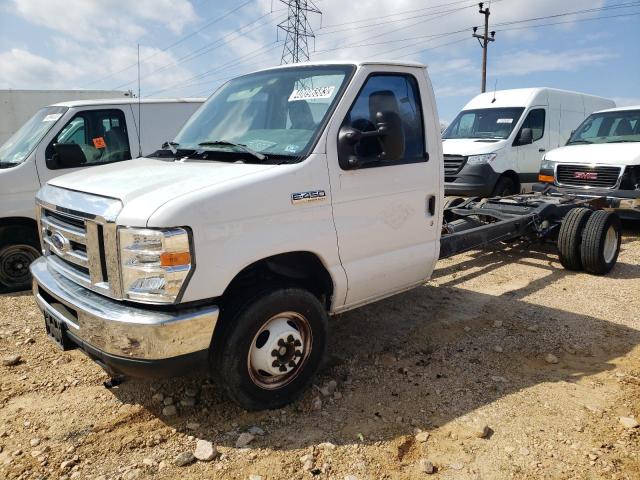 1FDXE4FS7HDC29954 - 2017 FORD ECONOLINE E450 SUPER DUTY CUTAWAY VAN WHITE photo 1