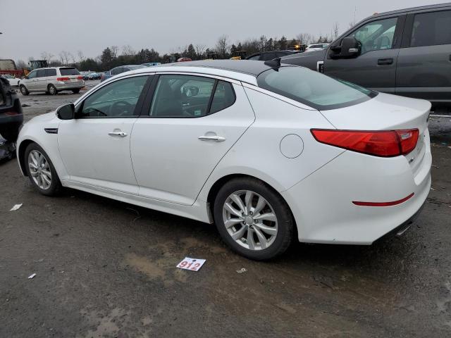 5XXGN4A74FG436201 - 2015 KIA OPTIMA EX WHITE photo 2