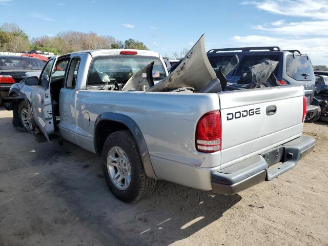 1B7GL12X62S640551 - 2002 DODGE DAKOTA BASE SILVER photo 2