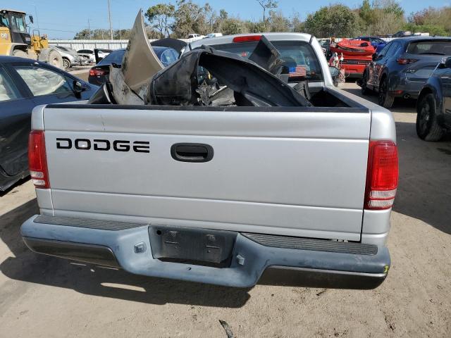 1B7GL12X62S640551 - 2002 DODGE DAKOTA BASE SILVER photo 6