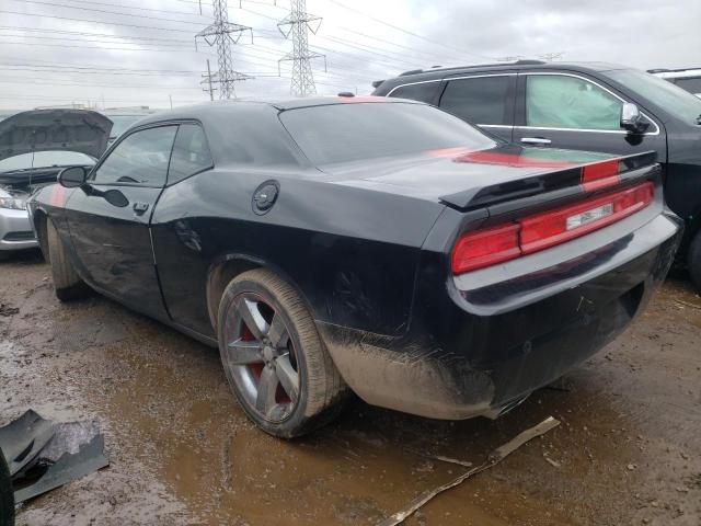 2C3CDYAG2DH540659 - 2013 DODGE CHALLENGER SXT BLACK photo 2