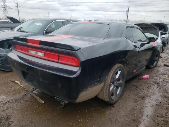 2C3CDYAG2DH540659 - 2013 DODGE CHALLENGER SXT BLACK photo 3