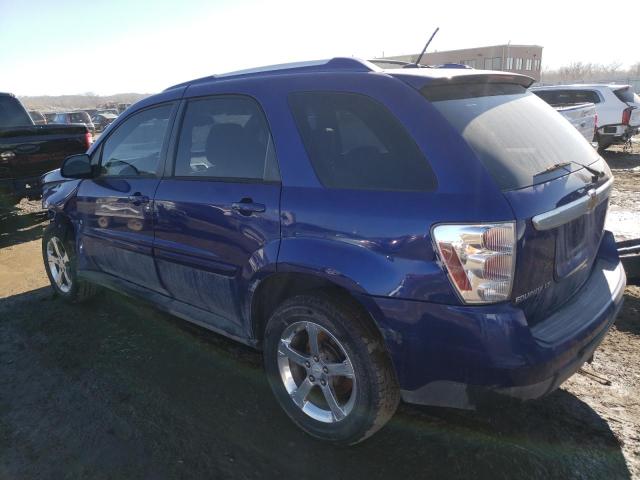 2CNDL73F876049834 - 2007 CHEVROLET EQUINOX LT BLUE photo 2