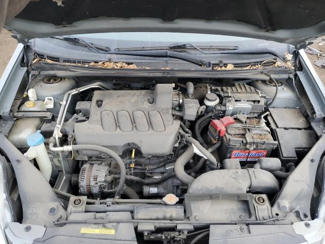 3N1AB6AP3CL765193 - 2012 NISSAN SENTRA 2.0 SILVER photo 11