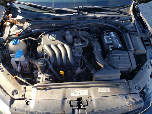 3VW2K7AJ9DM206601 - 2013 VOLKSWAGEN JETTA BASE BLACK photo 11