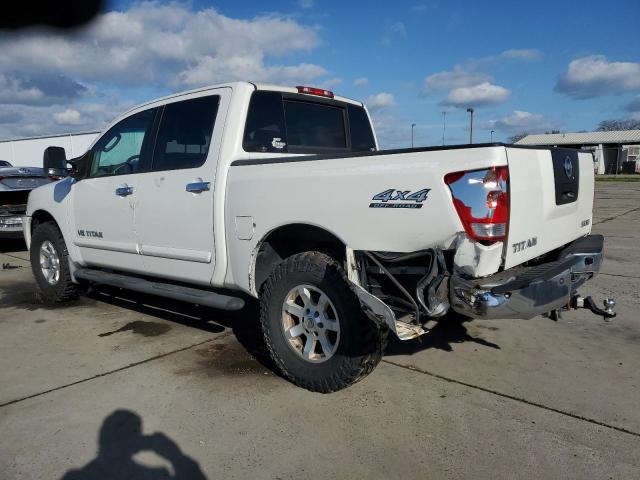 1N6AA07BX6N511409 - 2006 NISSAN TITAN XE WHITE photo 2