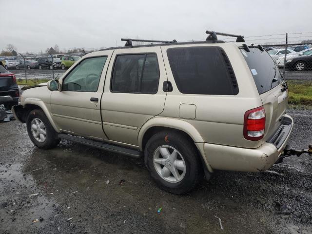 JN8DR09Y31W594635 - 2001 NISSAN PATHFINDER LE CREAM photo 2