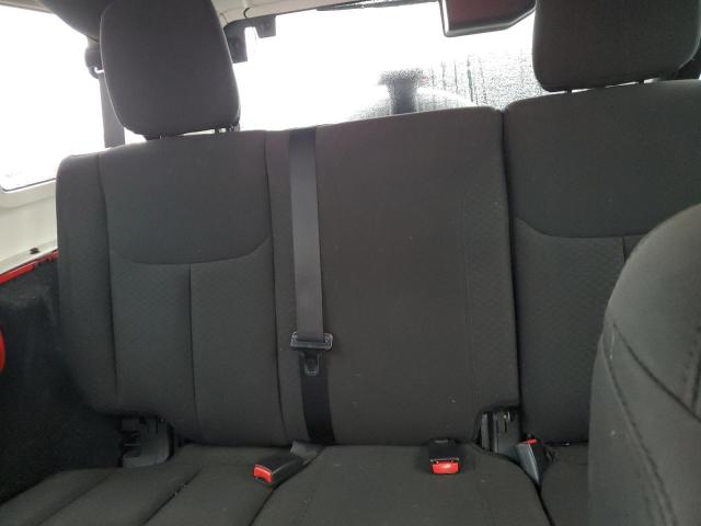 1C4BJWDG3GL188666 - 2016 JEEP WRANGLER U SPORT წითელი ფოტო 10