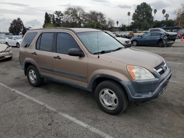 JHLRD78453C010749 - 2003 HONDA CR-V LX TAN photo 4