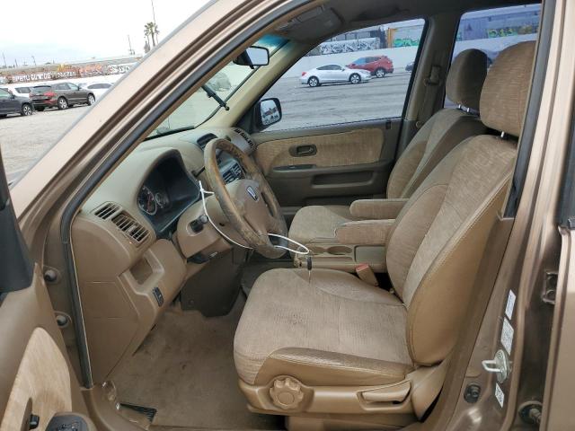 JHLRD78453C010749 - 2003 HONDA CR-V LX TAN photo 7