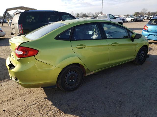 3FADP4BJ5BM115869 - 2011 FORD FIESTA SE GREEN photo 3