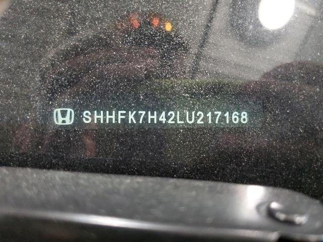 SHHFK7H42LU217168 - 2020 HONDA CIVIC SPORT 黑色 照片 12