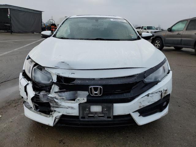 JHMFC1F33JX028360 - 2018 HONDA CIVIC EX WHITE photo 5