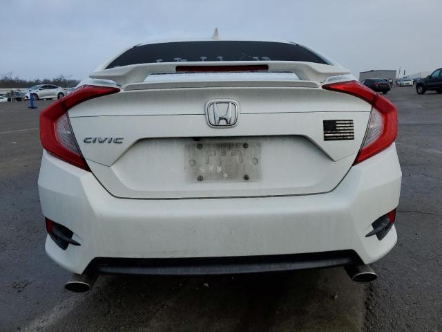 JHMFC1F33JX028360 - 2018 HONDA CIVIC EX WHITE photo 6