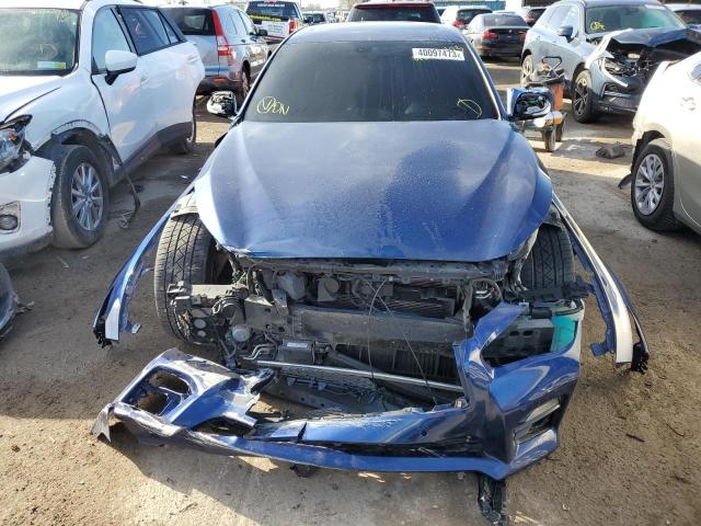 JN1FV7AP5HM850598 - 2017 INFINITI Q50 RED SPORT 400 BLUE photo 5