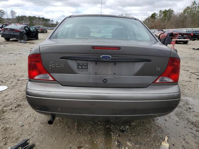 1FAFP34392W171878 - 2002 FORD FOCUS SE GRAY photo 6